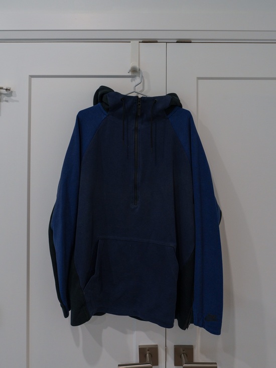 Nike Other - Nike Tech Fleece Blue and Navy Pullover Hoodie
